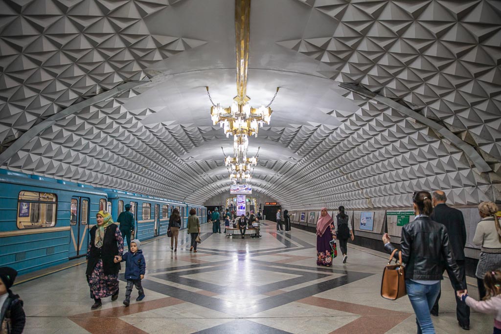Beruniy Station, Tashkent Metro, Tashkent, Uzbekistan