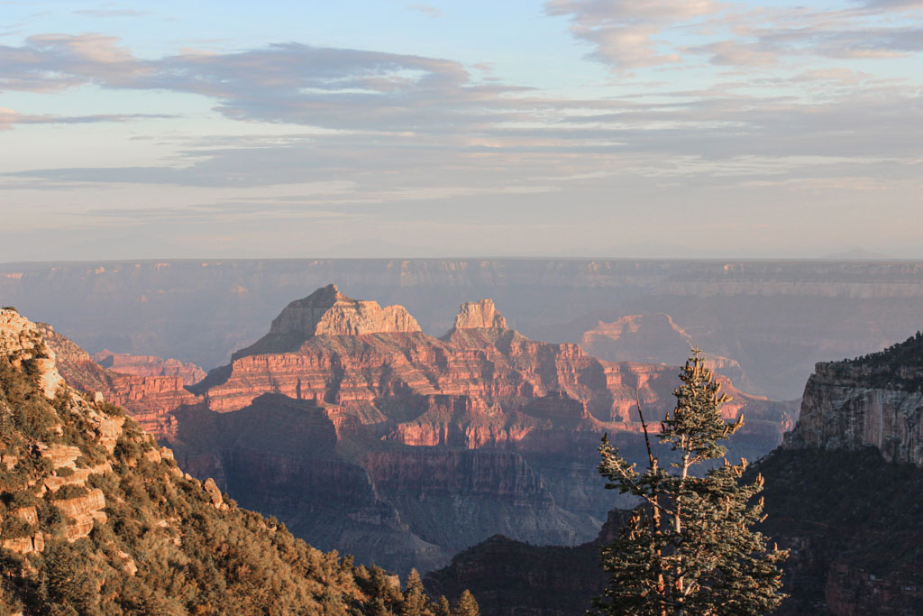 Bright Angel Point, North Rim Grand Canyon, Arizona