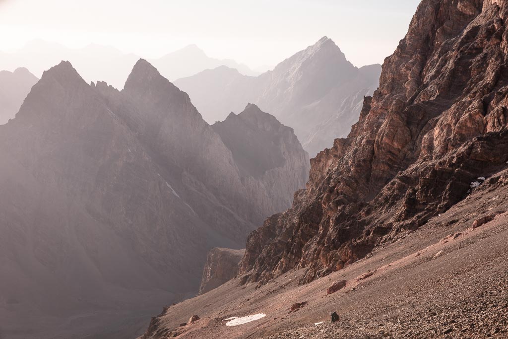 Chimtarga Pass, Fann Mountains, Tajikistan