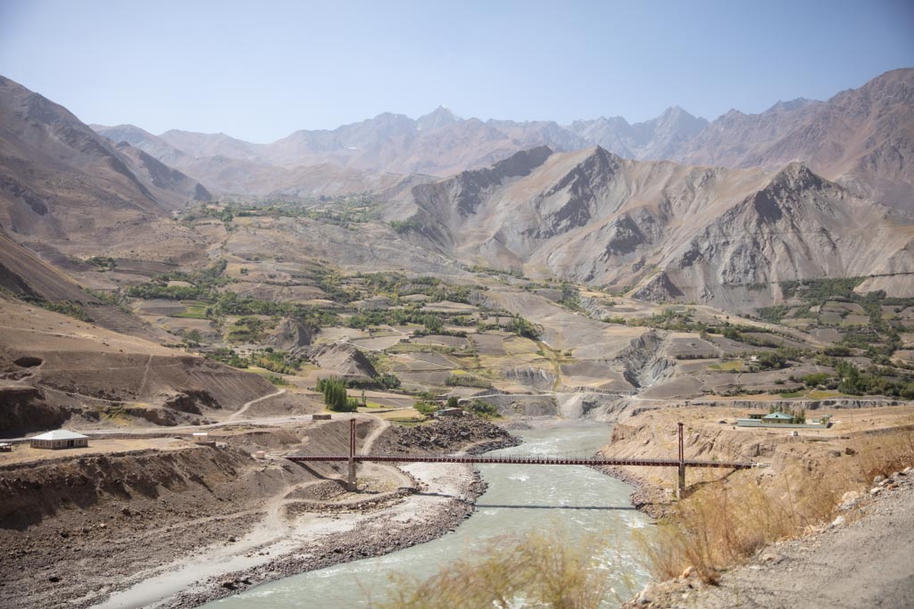 Kupruki-Vanj Border Crossing, Pamir Highway, Afghanistan-Tajikistan, Tajikistan_