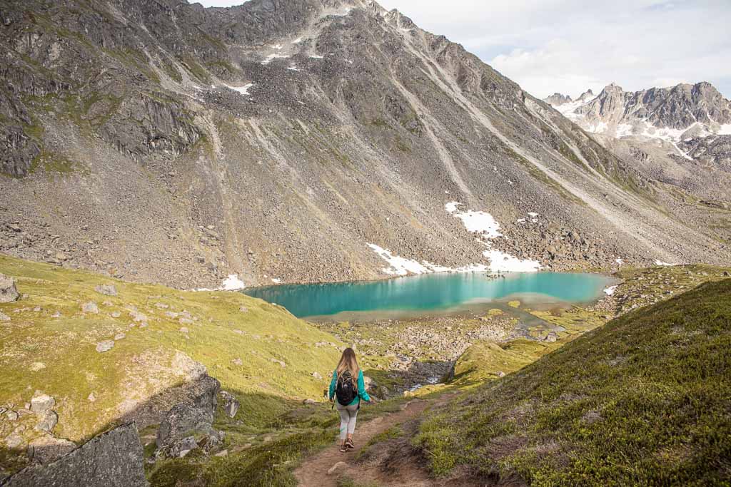 Lower Reed Lake, Bomber Traverse, Hatcher Pass, Alaska