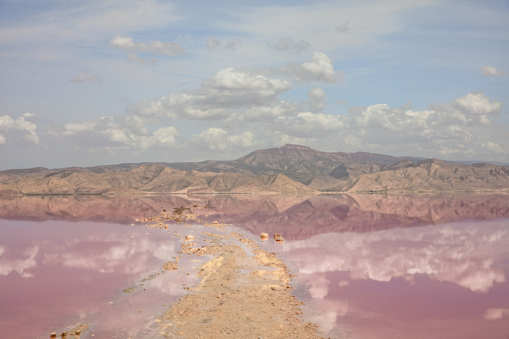 Maharloo Lake, Shiraz, Iran