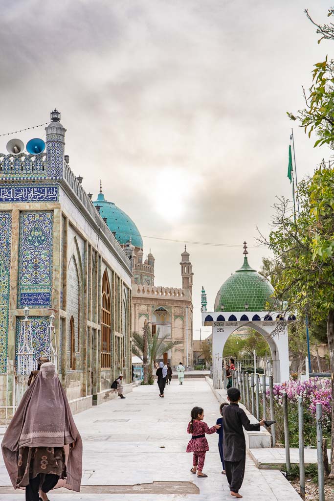 Mausoleum to Ahmad Shah Durrani & Mosque of the Cloak of the Prophet Mohammed, Kandahar, Afghanistan