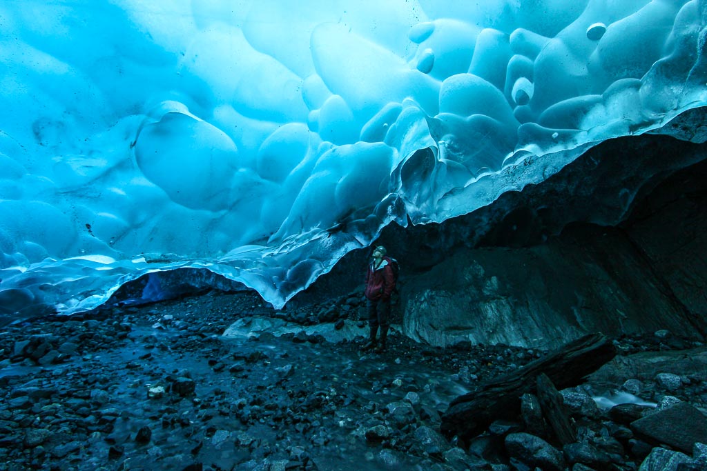 Mendenhall Glacier Ice Cave, Juneau, Alaska