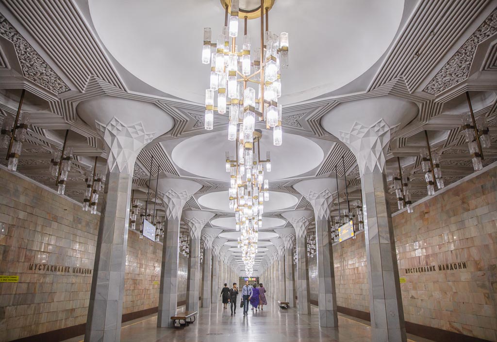 Mustaqillik Maydoni Station, Tashkent, Uzbekistan