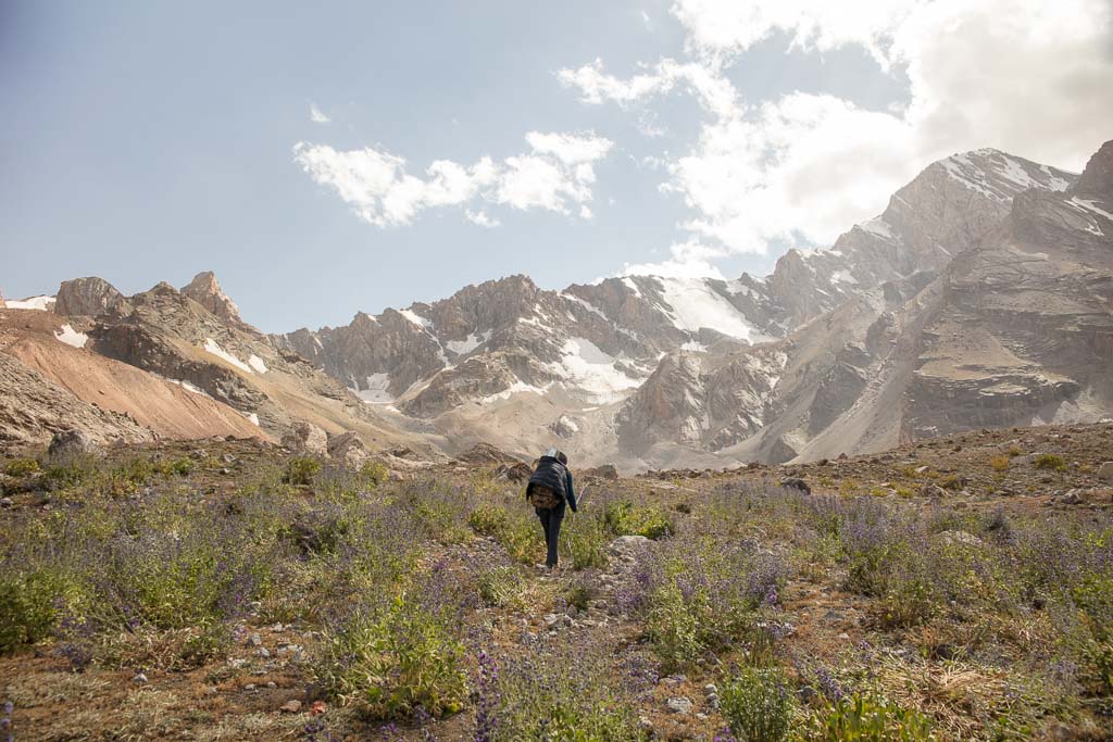 On the way to Mutnyi, Fann Mountains, Tajikistan