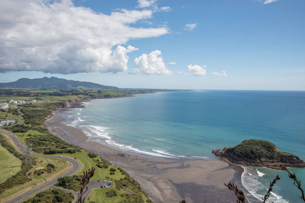 Paritutu Beach, Taranaki, New Zealand