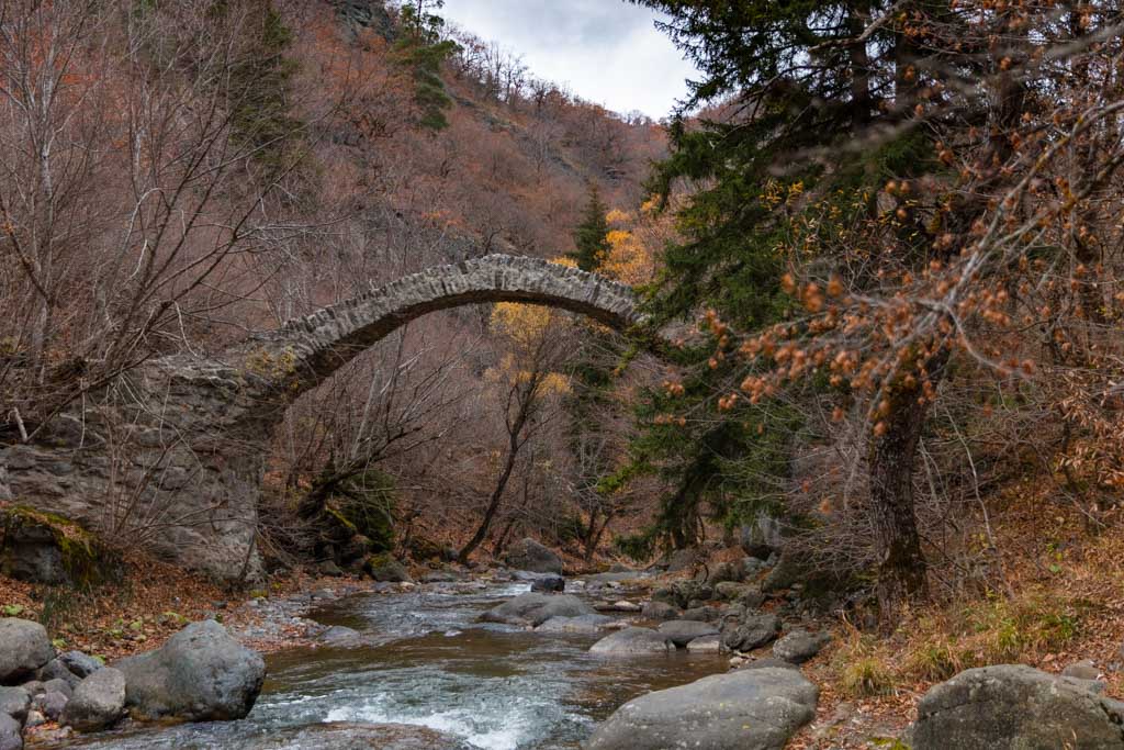 Queen Tamar Bridge, Rkoni, Shida Kartli, Georgia