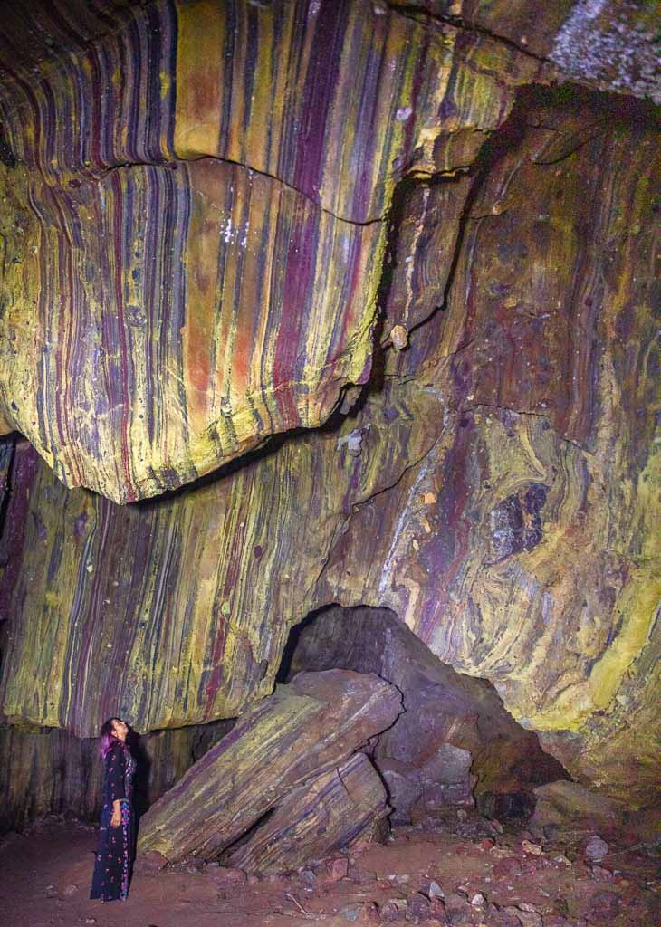 Rainbow Cave, Hormuz Island, Iran