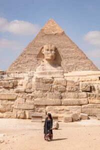Sphinx, Pyramids of Giza, Cairo, Egypt