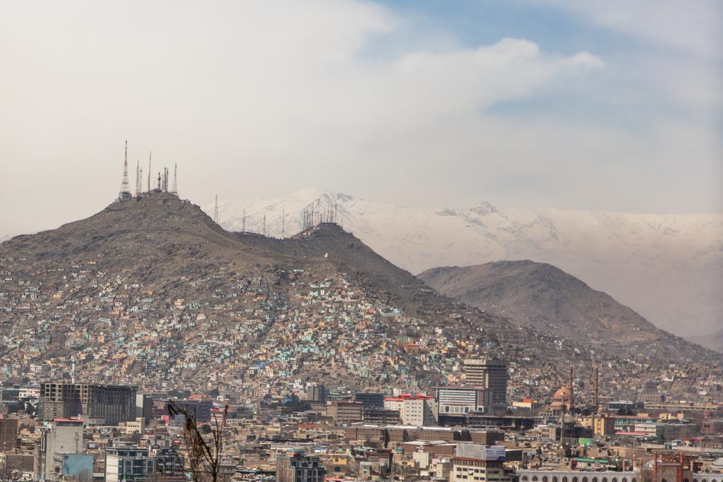 TV Tower Hill, Kabul, Afghanistan
