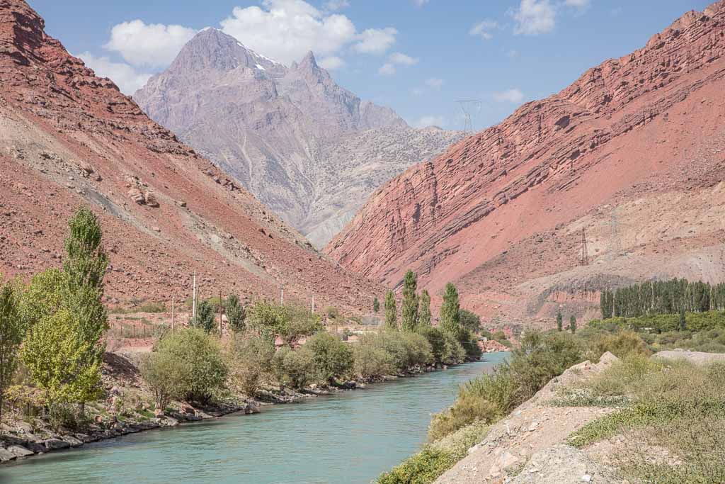 Varzob River, Fann Mountains, Tajikistan