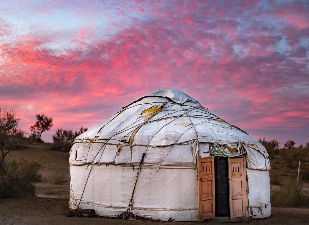 Yurt, Aydarkul, Uzbekistan